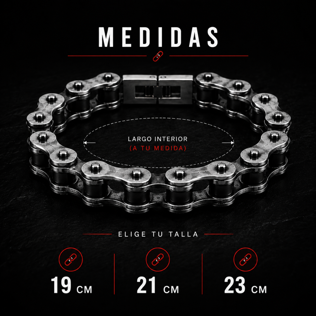 Pulsera Cadena Biker