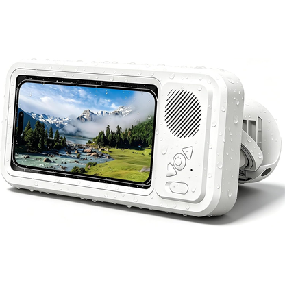 Soporte para ducha con altavoz Bluetooth Waterproof