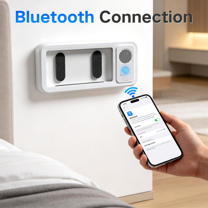 Soporte para ducha con altavoz Bluetooth Waterproof
