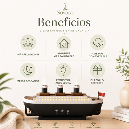 Humidificador Vapor Realista