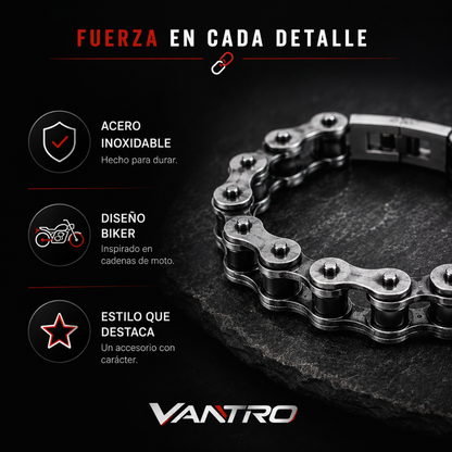 Pulsera Cadena Biker